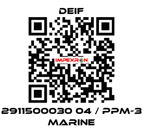 2911500030 04 / PPM-3 Marine Deif