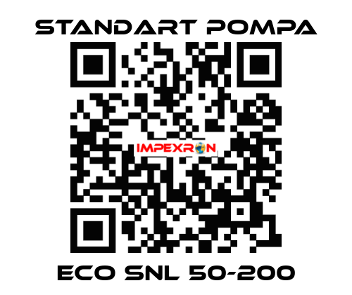 ECO SNL 50-200 STANDART POMPA