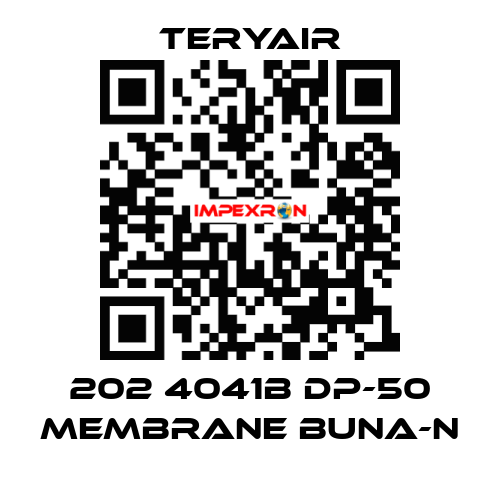 202 4041B DP-50 Membrane Buna-N TERYAIR