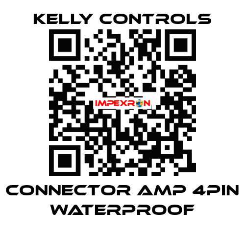 Connector AMP 4pin waterproof Kelly Controls