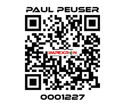 0001227 PAUL PEUSER
