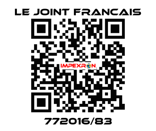 772016/83 LE JOINT FRANCAIS