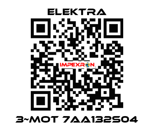 3~Mot 7AA132S04 ELEKTRA