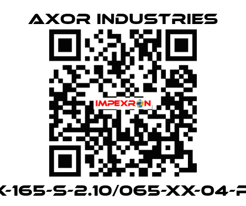 SAX-165-S-2.10/065-XX-04-P-00 Axor Industries