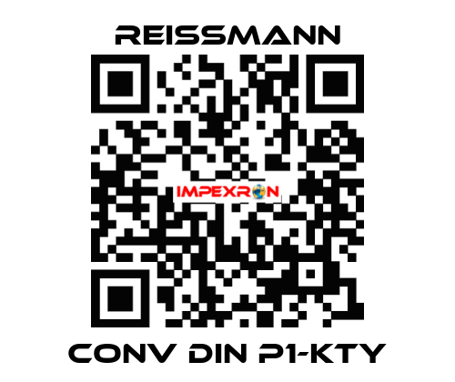 CONV DIN P1-KTY Reissmann