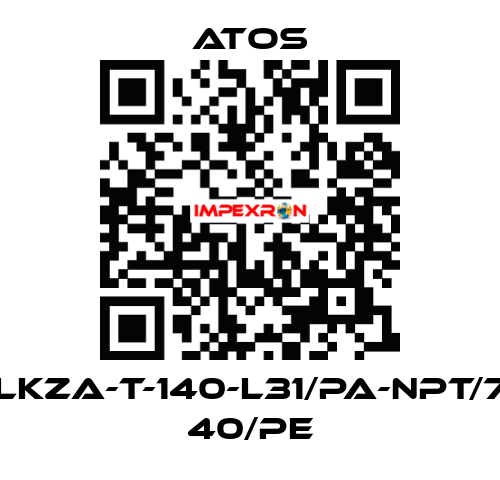 DLKZA-T-140-L31/PA-NPT/7C 40/PE Atos