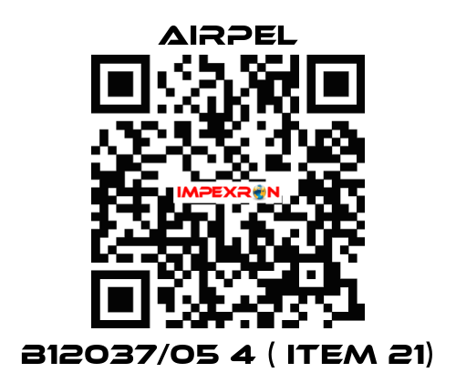 B12037/05 4 ( ITEM 21) Airpel