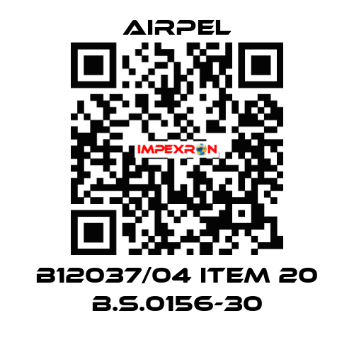 B12037/04 ITEM 20 B.S.0156-30 Airpel