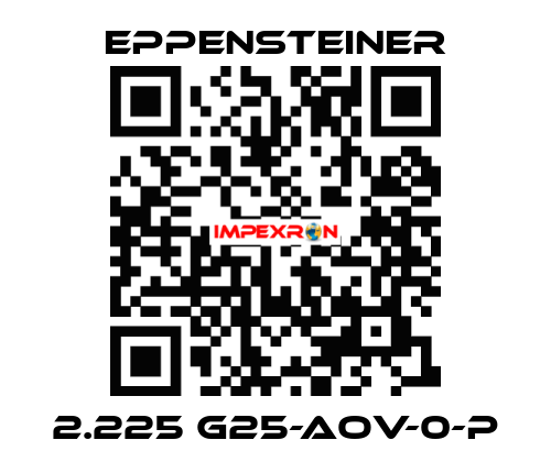 2.225 G25-AOV-0-P Eppensteiner