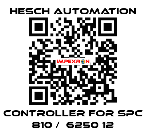 Controller for SPC 810 /  6250 12 Hesch Automation