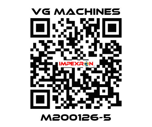M200126-5 VG Machines