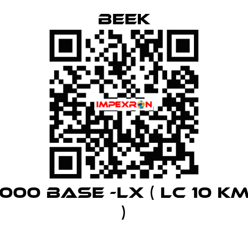 1000 BASE -LX ( LC 10 KM  ) Beek