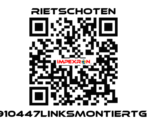 300/45910447LINKSMONTIERTGMRSP/T RIETSCHOTEN