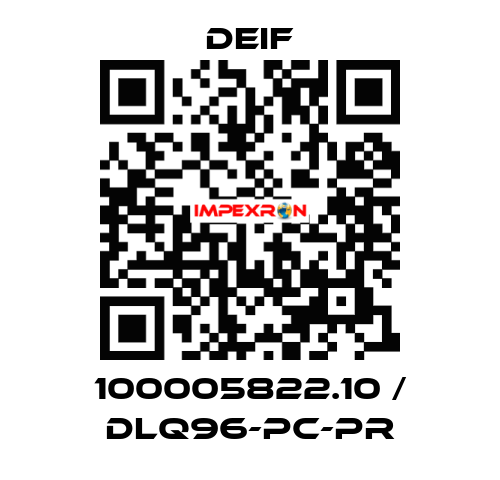 100005822.10 / DLQ96-pc-PR Deif