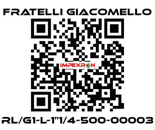 RL/G1-L-1"1/4-500-00003 Fratelli Giacomello