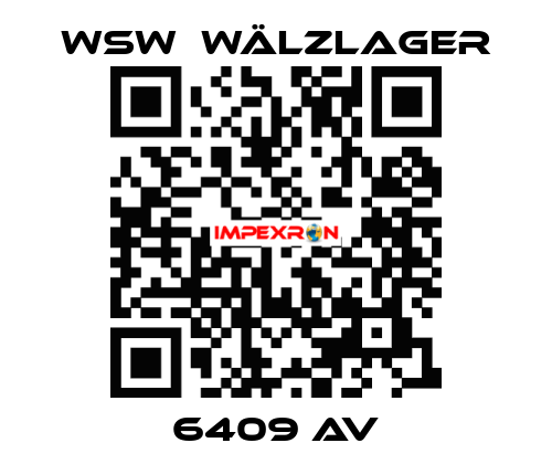 6409 AV WSW  Wälzlager
