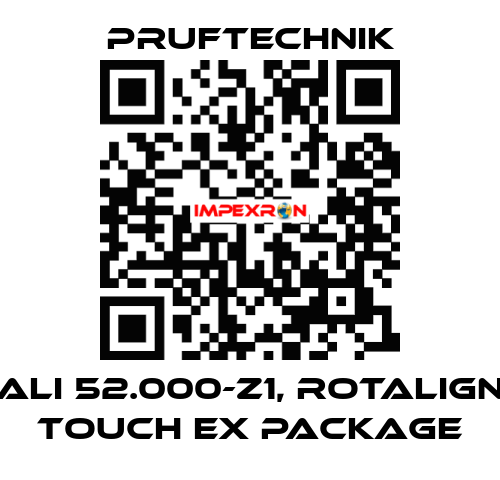 ALI 52.000-Z1, ROTALIGN TOUCH EX PACKAGE Pruftechnik