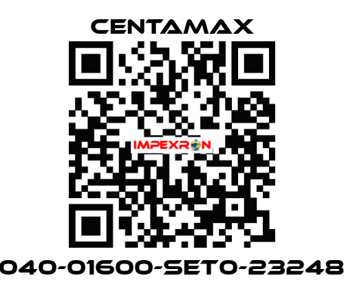 0040-01600-SET0-232489 CENTAMAX