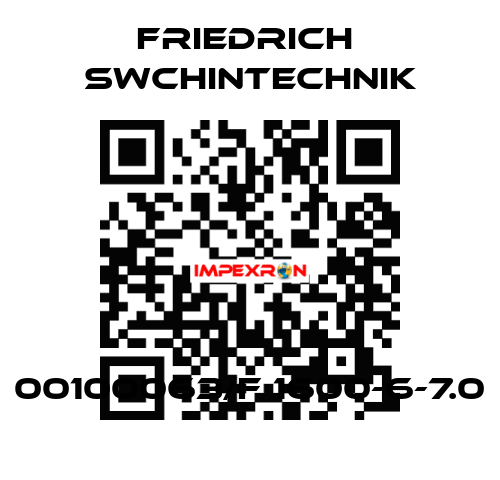 00100063/F 1600-6-7.0 Friedrich  Swchintechnik