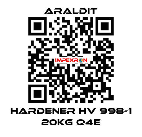 HARDENER HV 998-1 20KG Q4E Araldit
