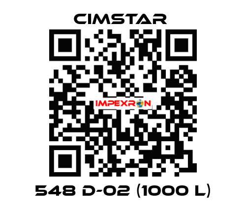 548 D-02 (1000 l) Cimstar 