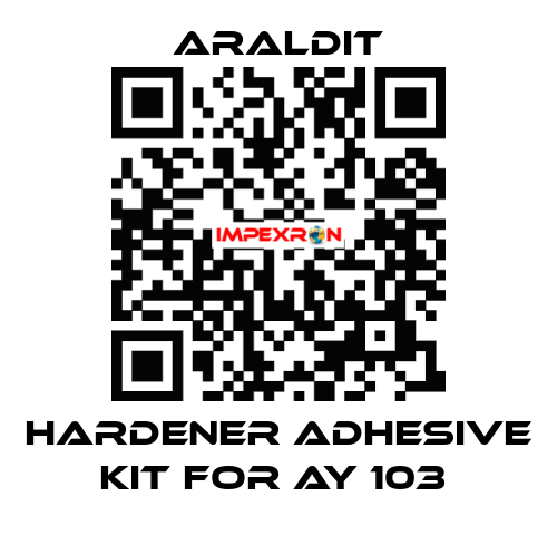 Hardener adhesive kit for AY 103  Araldit