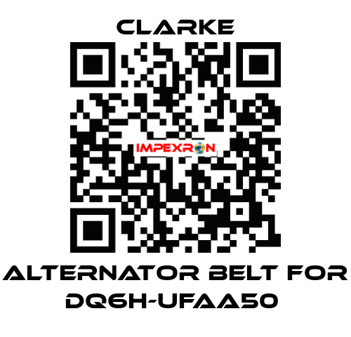 Alternator Belt for DQ6H-UFAA50  Clarke