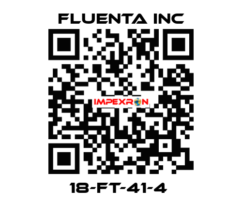 18-FT-41-4  Fluenta Inc