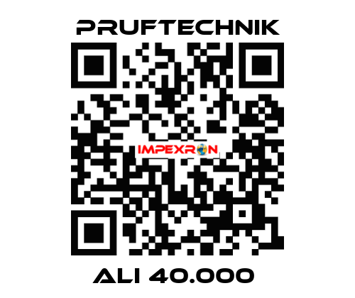 ALI 40.000  Pruftechnik