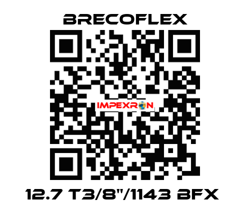 12.7 T3/8"/1143 BFX  Brecoflex