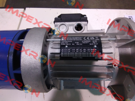 BAX 80 B4 kw 0,75 M.G.M MOTORI