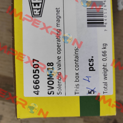 4660507 / SVOM-18 Refco