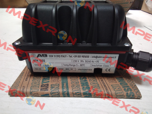 HFM 1000 AB Trasmissioni