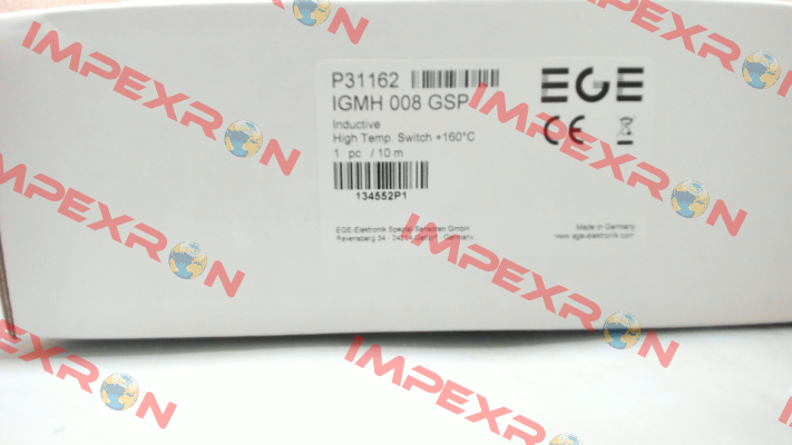 P31162/10 / IGMH 008 GSP/10 Ege