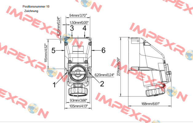 8570/11-306-B-04-0-00-XXX / 289533 Stahl