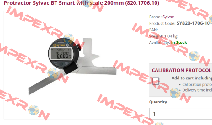 SY820-1706-10 Sylvac