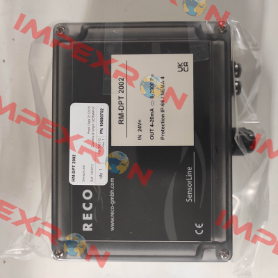 P/N: 10600702, Type: RM-DPT 2002 Reco