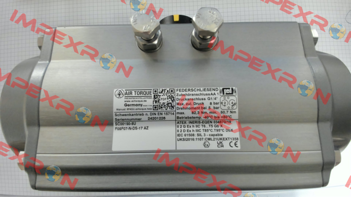 SC00150-5UF05F0717AZ Air Torque