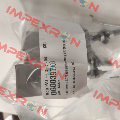 P/N: 0600397/00, Type: AH-KGA/K Vahle