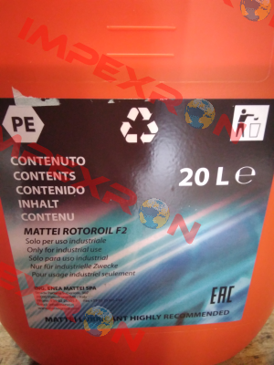 20001306 / ROTOROIL F2 20L MATTEI