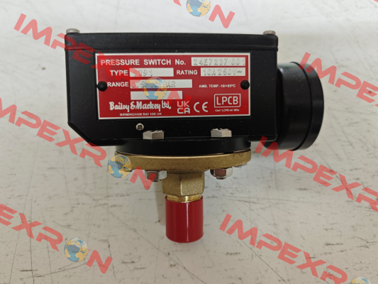 Type 1391 (0,5-10 BAR) Bailey & Mackey