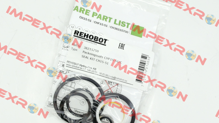 38215750 - seal kit for  CH 38/215700 Rehobot