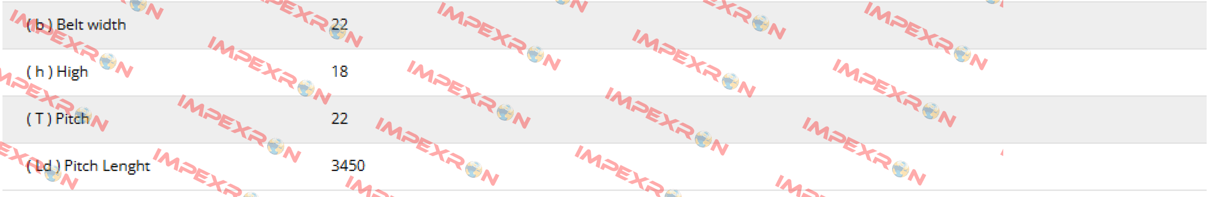 SPC 3450 / 4-00047047 Megadyne