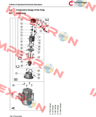piece 3 to 4030-280-ZK71-140-B58 /120584 Scherzinger