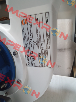 VSB14 (monofase) Plastifer