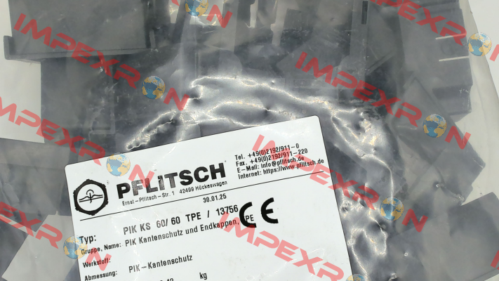 PIK KS 60/ 60 TPE PFLITSCH