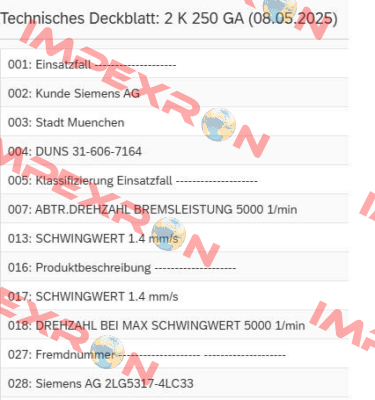 2K250GA// 4161 071 0605 Zf
