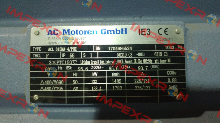 ACL 315 MA 4/PHE  AC Motoren