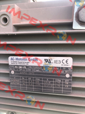 FCPA 132MB-6/PBE  AC Motoren