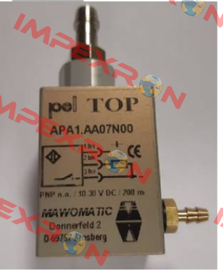 APA.AA07N00, correct code APA1.AA07N00 Mawomatic
